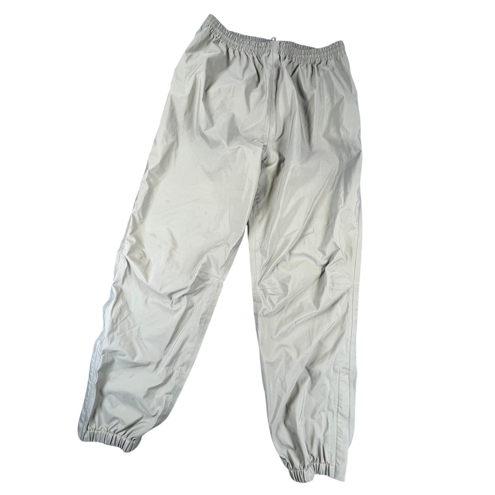 Simms GORE-TEX Rain Pants XL Green Made in Canada Fishing Waterproof Utility VTG